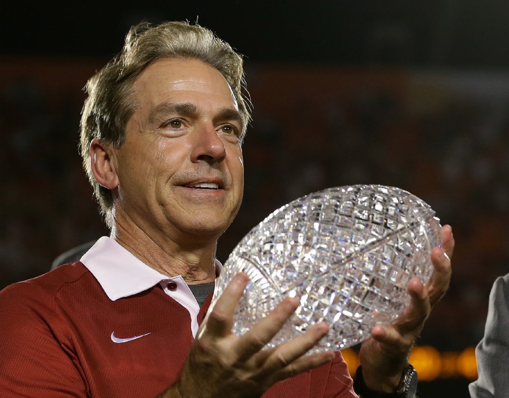 nick saban AP