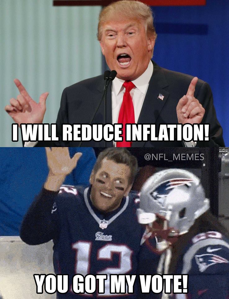 brady trump meme