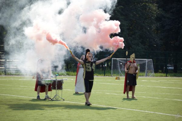 August 9, 2015 / Moscow, Russia / Moscow Spartans pregame show / © First&Goal (firstandgoal.ru) / Mikhail Klaviaturov