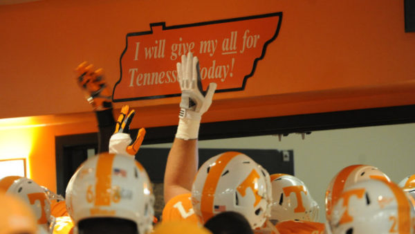Knoxville, TN - November 10, 2012: during the game between the University of Tennessee Volunteers and the Missouri Tigers at Neyland Stadium. Photo By Wade Rackley/Tennessee Athletics