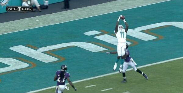devante parker catch
