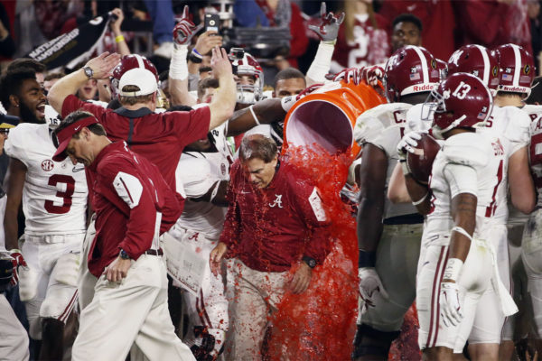 Playoff Championship Clemson Alabama Football